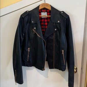 Levi’s vegan leather Moto jacket